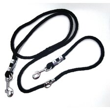 Vodítko okrúhle prepínacie 10mm / 250 cm čierne